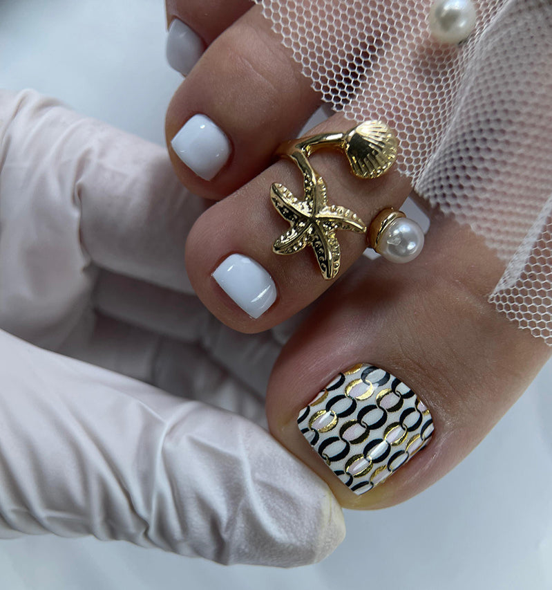 Pedicure Nail Wraps