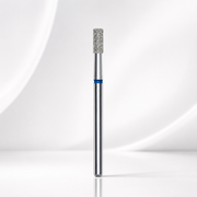 🎁 Diamond nail drill bit cylinder blue EXPERT head diameter 2,5 mm / working part 6 mm (100% off)