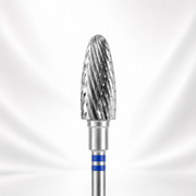 Carbide nail drill bit for left-handed users corn blue EXPERT head diameter 6 mm / working part 14 mm