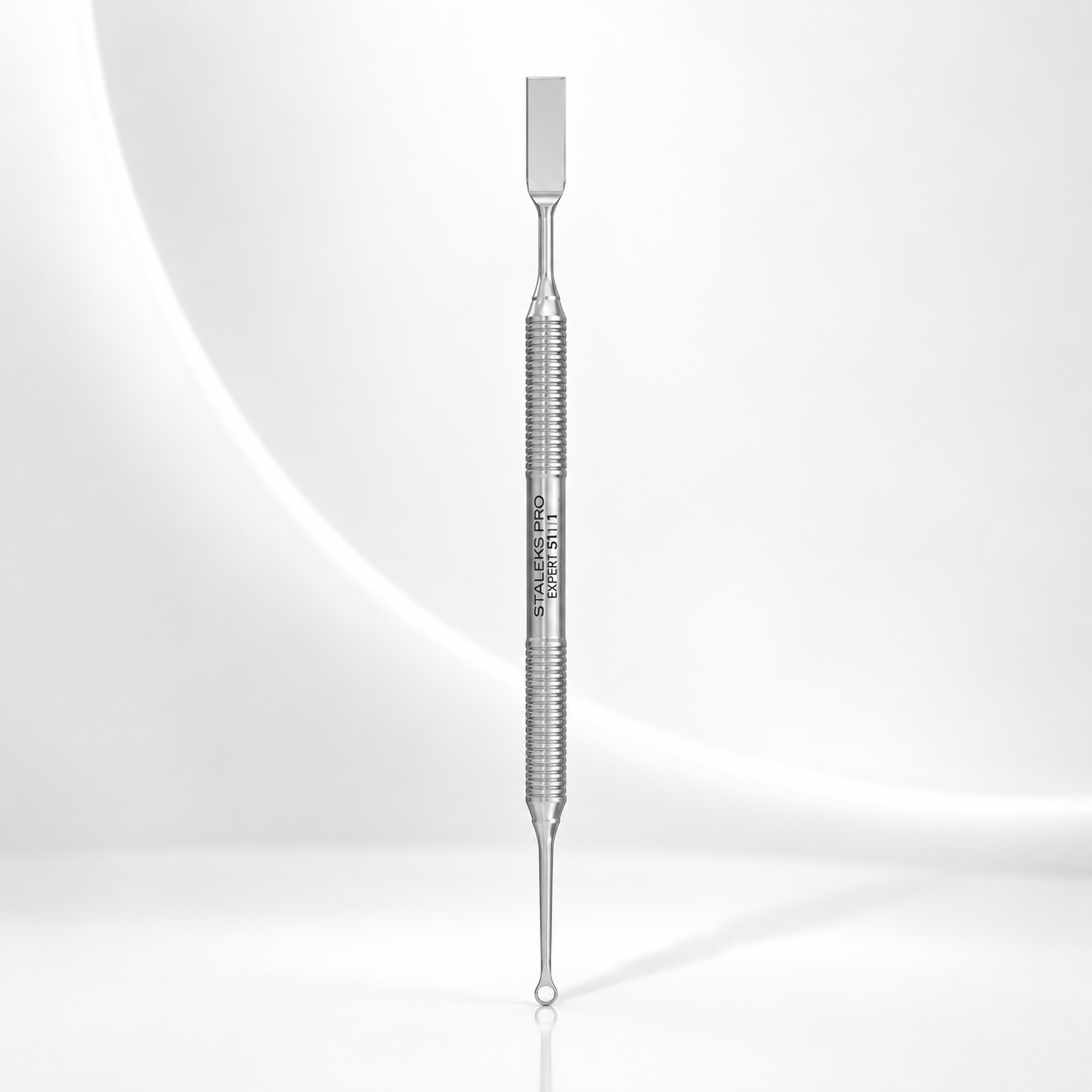 Manicure pusher EXPERT 51 TYPE 1 (straight flat and loop pusher)
