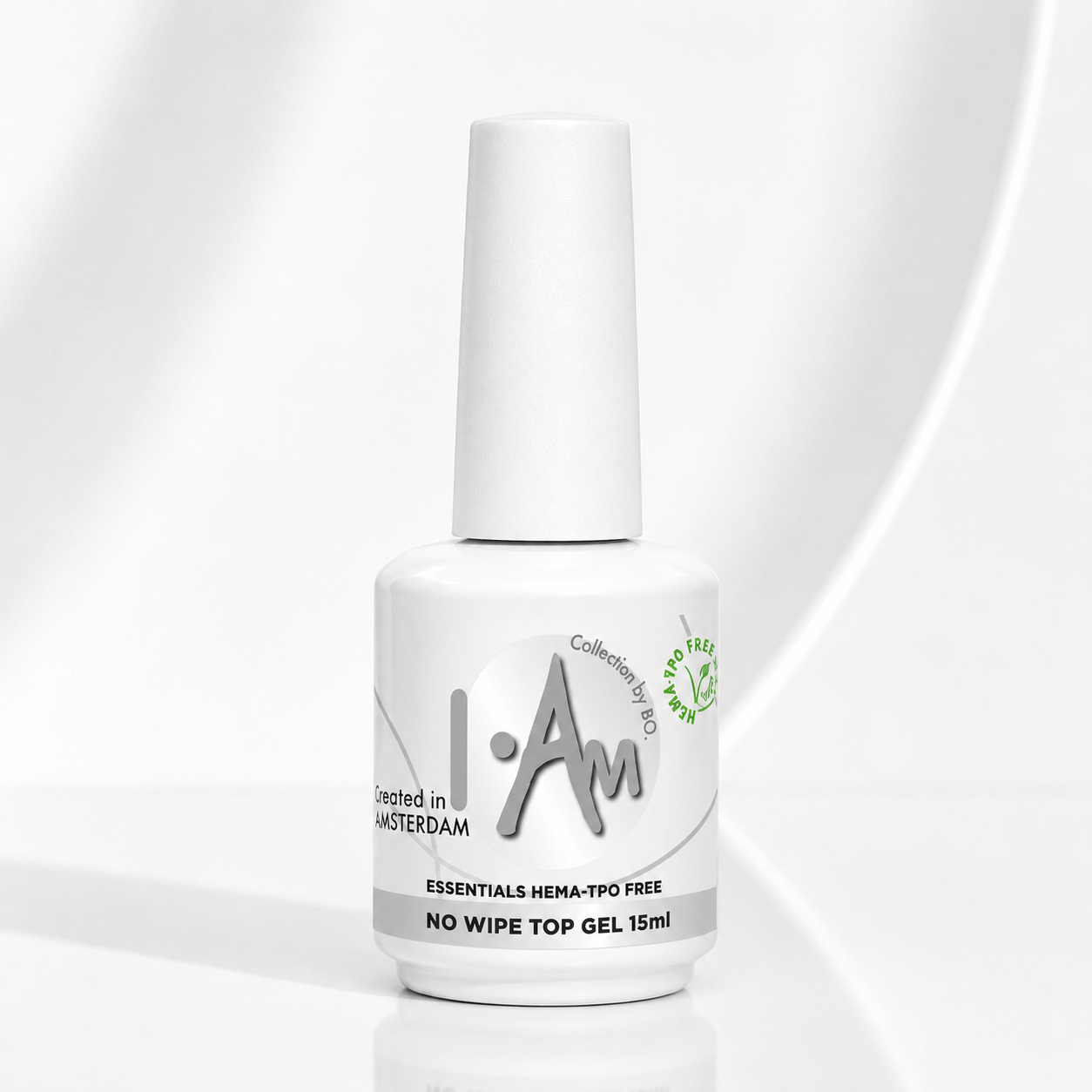 I.Am by BO. No Wipe Top Gel HEMA & TPO FREE (15ml)