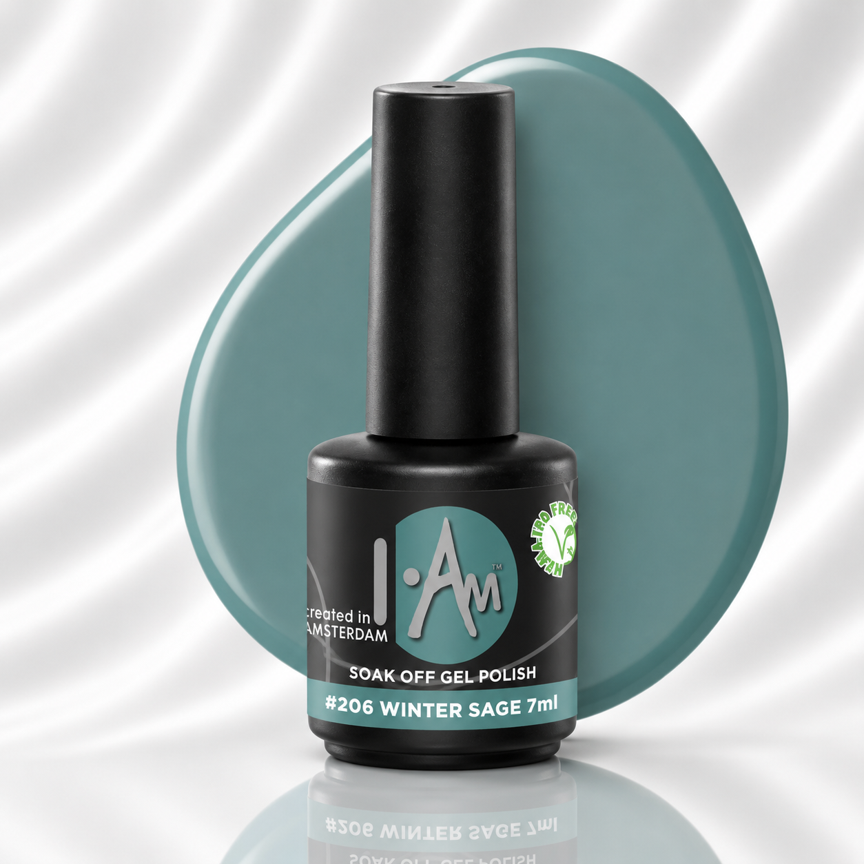 I.AmSoak Off Gel Polish #206 Winter Sage 7ml