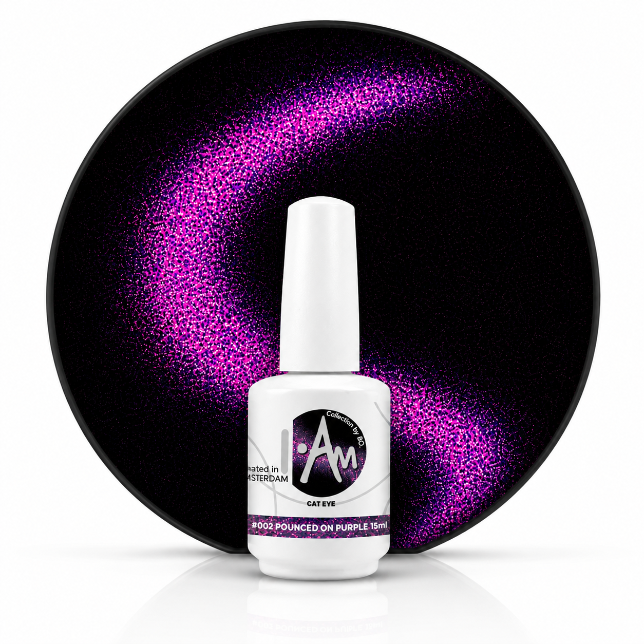 I.Am by BO. Cat Eye #002 Pounced on Purple, 15ml