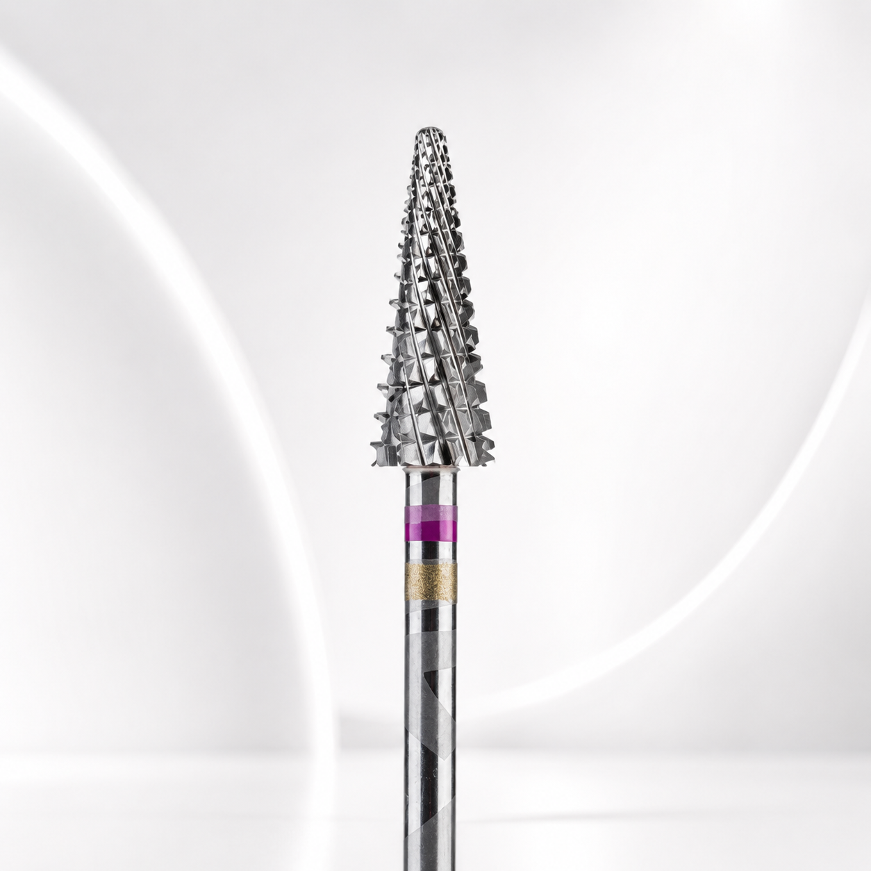 FREZA PURPLE CONE CARBIDE NAIL BIT FOR LEFT-HANDED  6MM