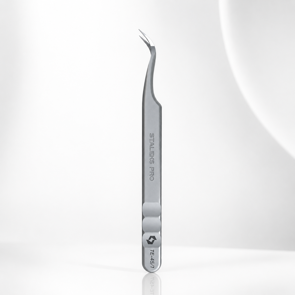 Professional Eyelash Tweezers with Fiber Tips EXPERT 45 TYPE 1