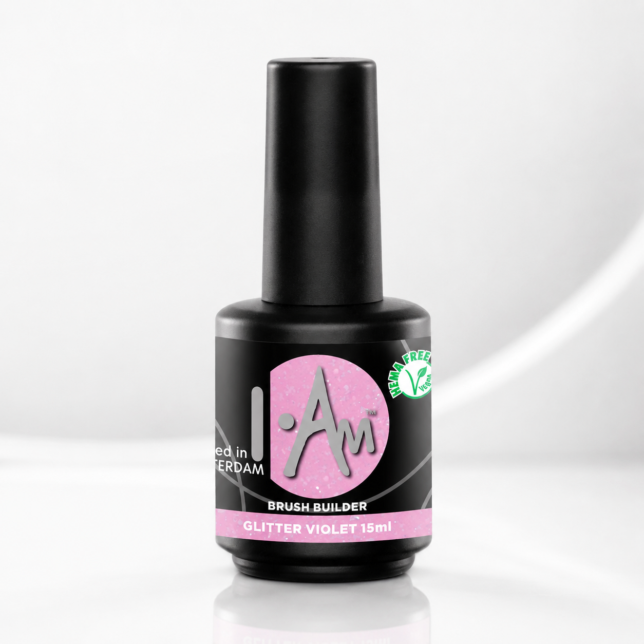 I.Am Brush Builder Glitter Violet 15ml