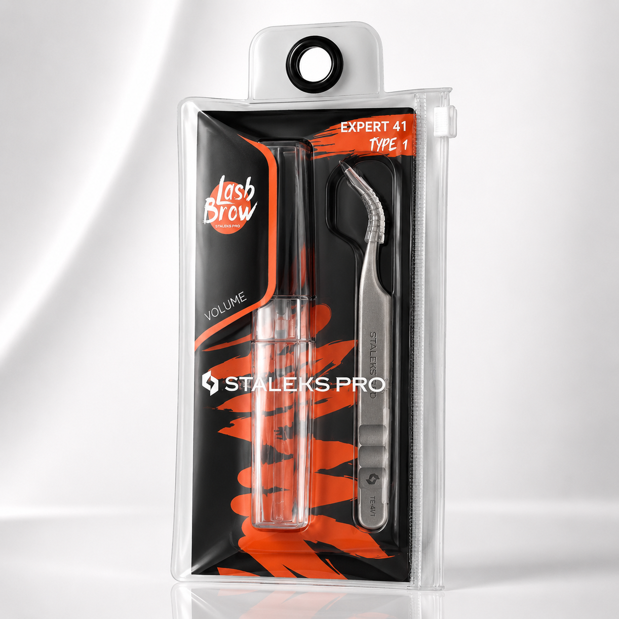 Professional Eyelash Tweezers EXPERT 41 TYPE 1