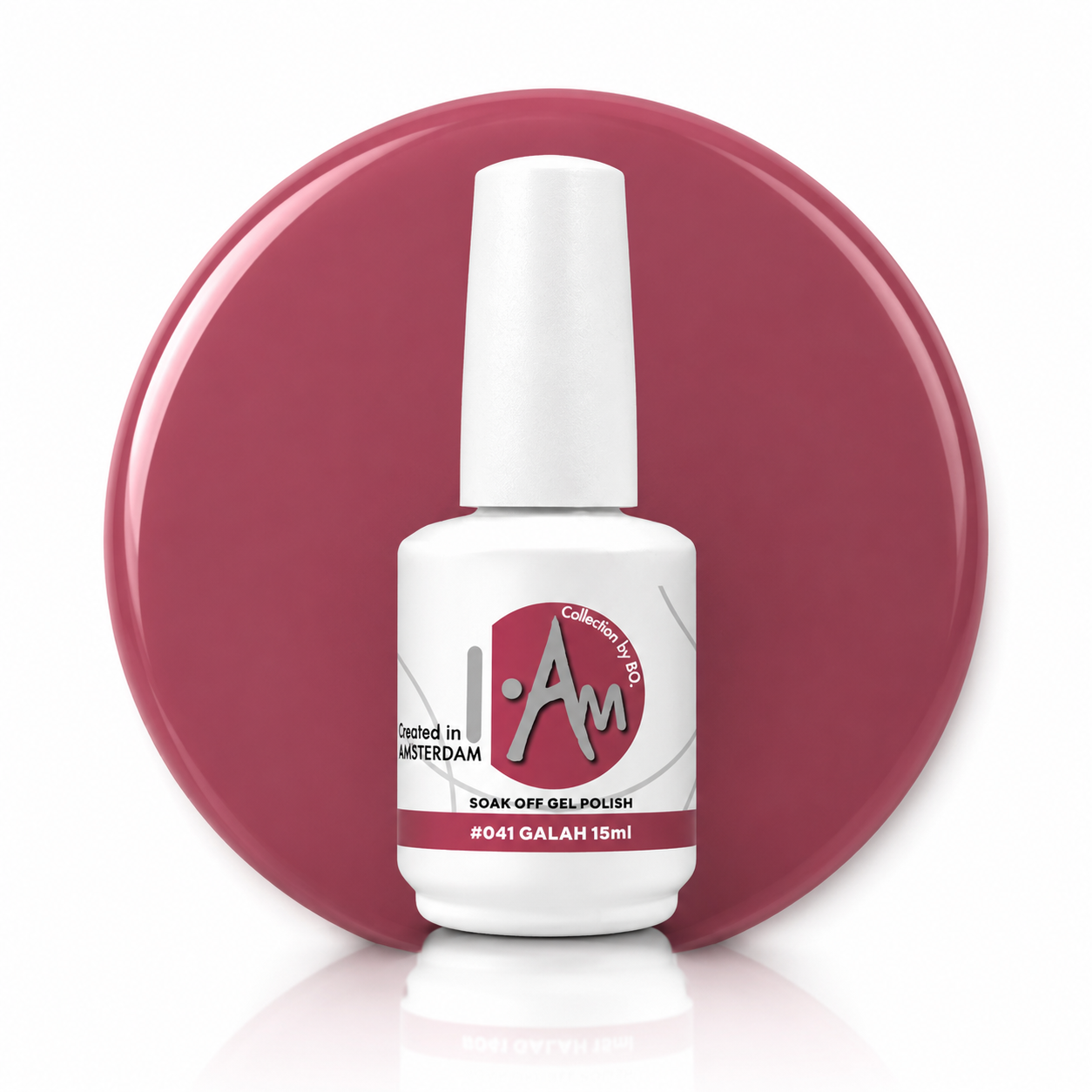 I.Am by BO. Soak Off Gel Polish #041 Galah 15ml