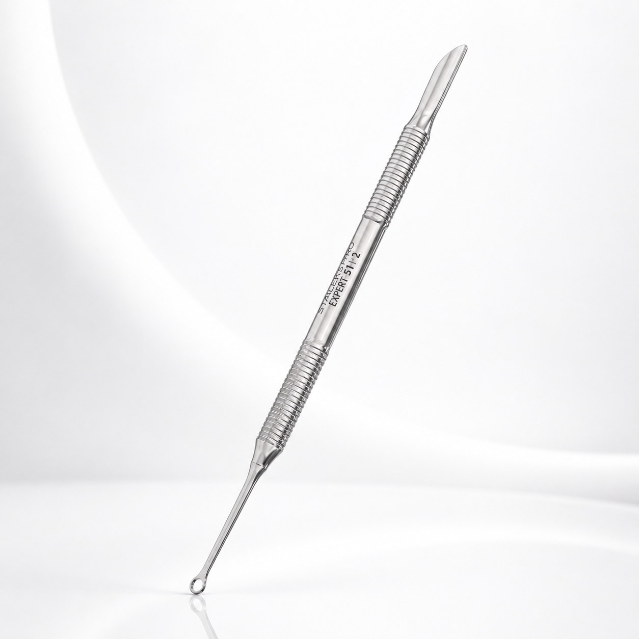 Manicure pusher EXPERT 51 TYPE 2 (beveled and loop pusher)