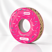 Disposable white abrasive tape papmAm EXPERT 150 grit for the plastic case