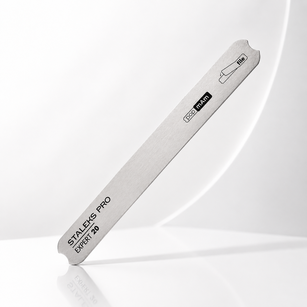 Straight metal base for nail file EXPERT 20