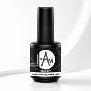 I.Am Soak Off Matte Top Gel Hema Free  15ml