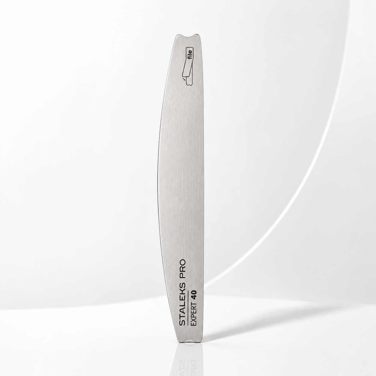 Crescent metal base for nail file EXPERT 40