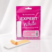 Disposable white files for short nail file (grinding file) EXPERT 51 180 grit (10 pcs)