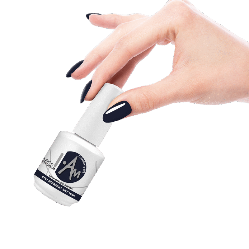 I.Am by BO. Soak Off Gel Polish #157 Midnight Sky 15ml