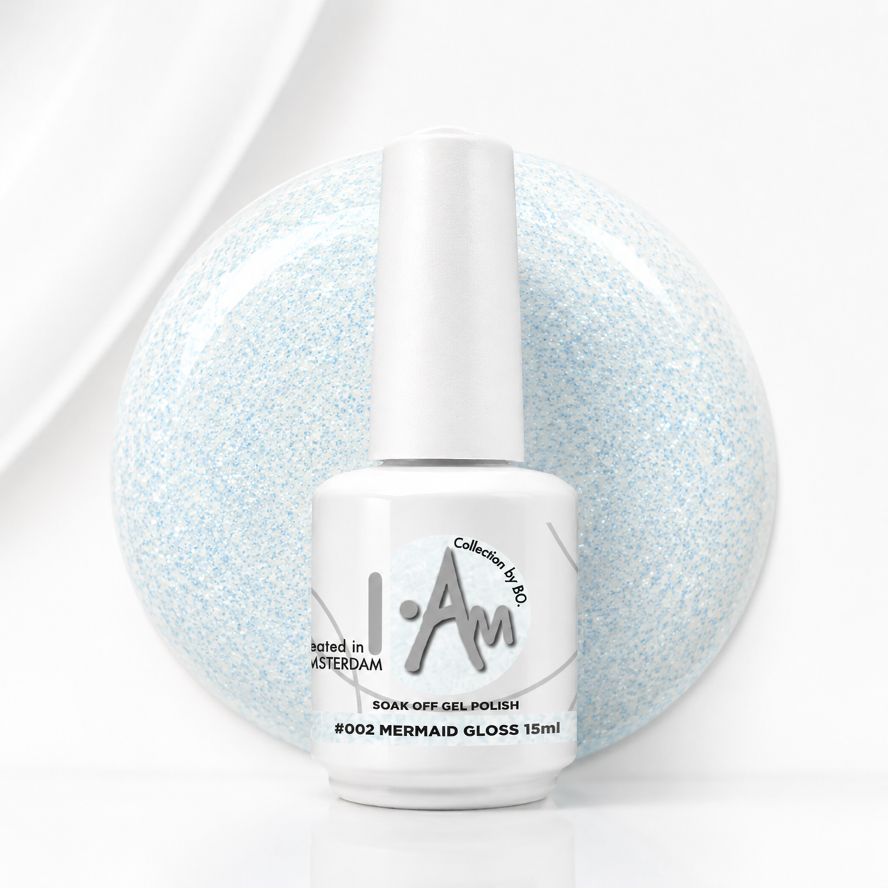 I.Am by BO. Soak Off Gel Polish #002 Mermaid Gloss 15ml