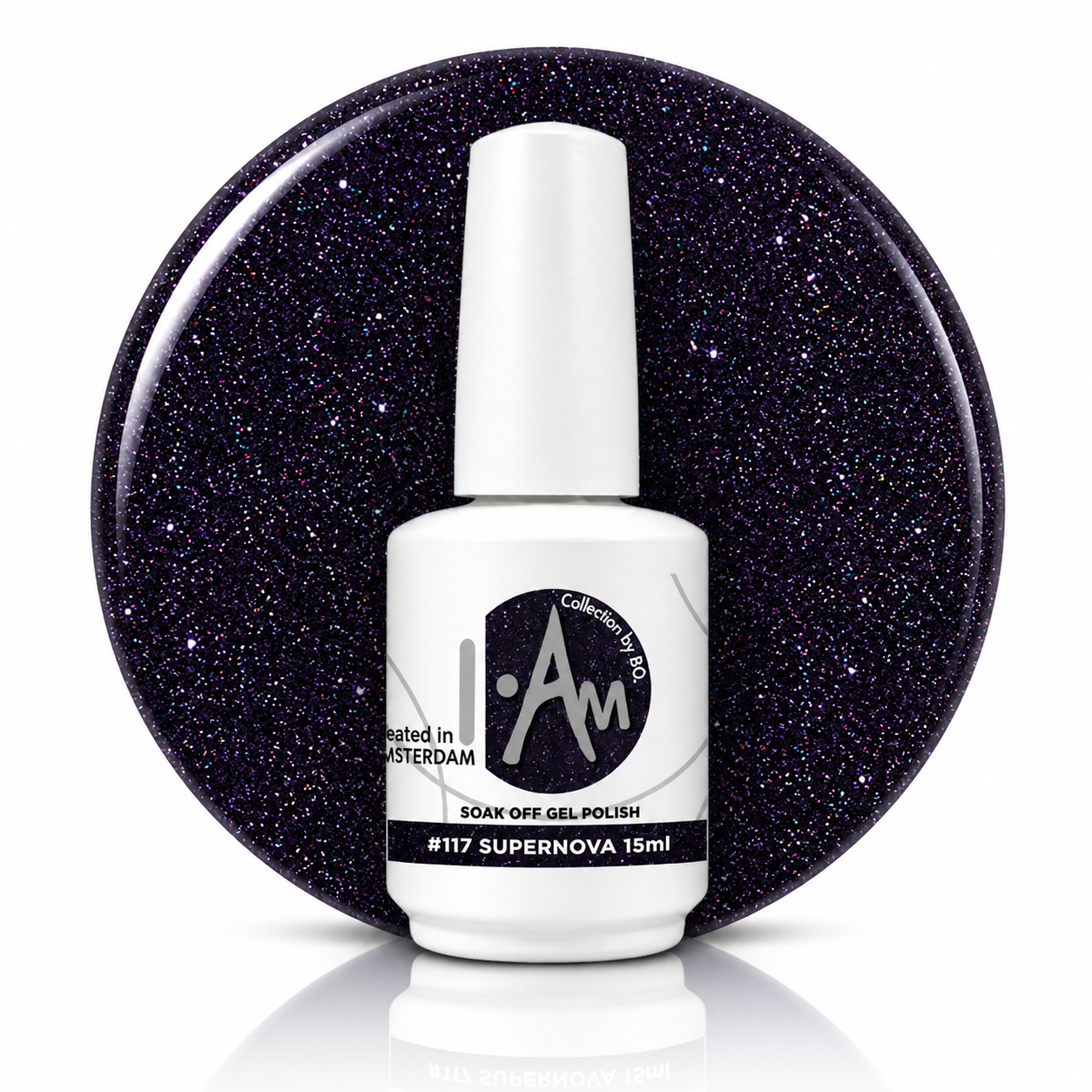 I.Am by BO. Soak Off Gel Polish #117 Supernova 15ml