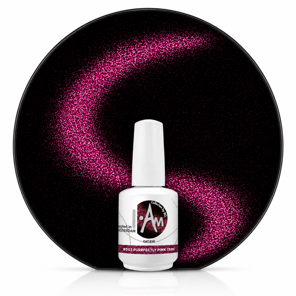 I.Am by BO. Cat Eye #003 Purrfectly Pink, 15ml