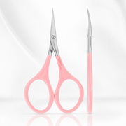 Pink cuticle scissors BEAUTY & CARE 11 TYPE 1