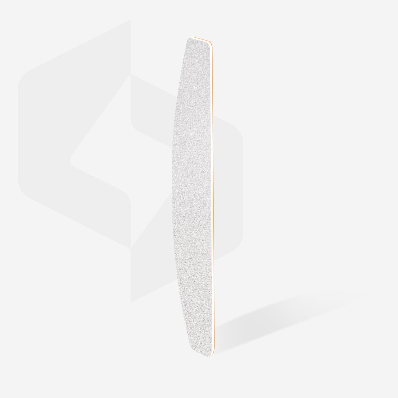 Disposable white files for crescent nail file on a soft foam layer EXPERT 40 100 grit (30 pcs)