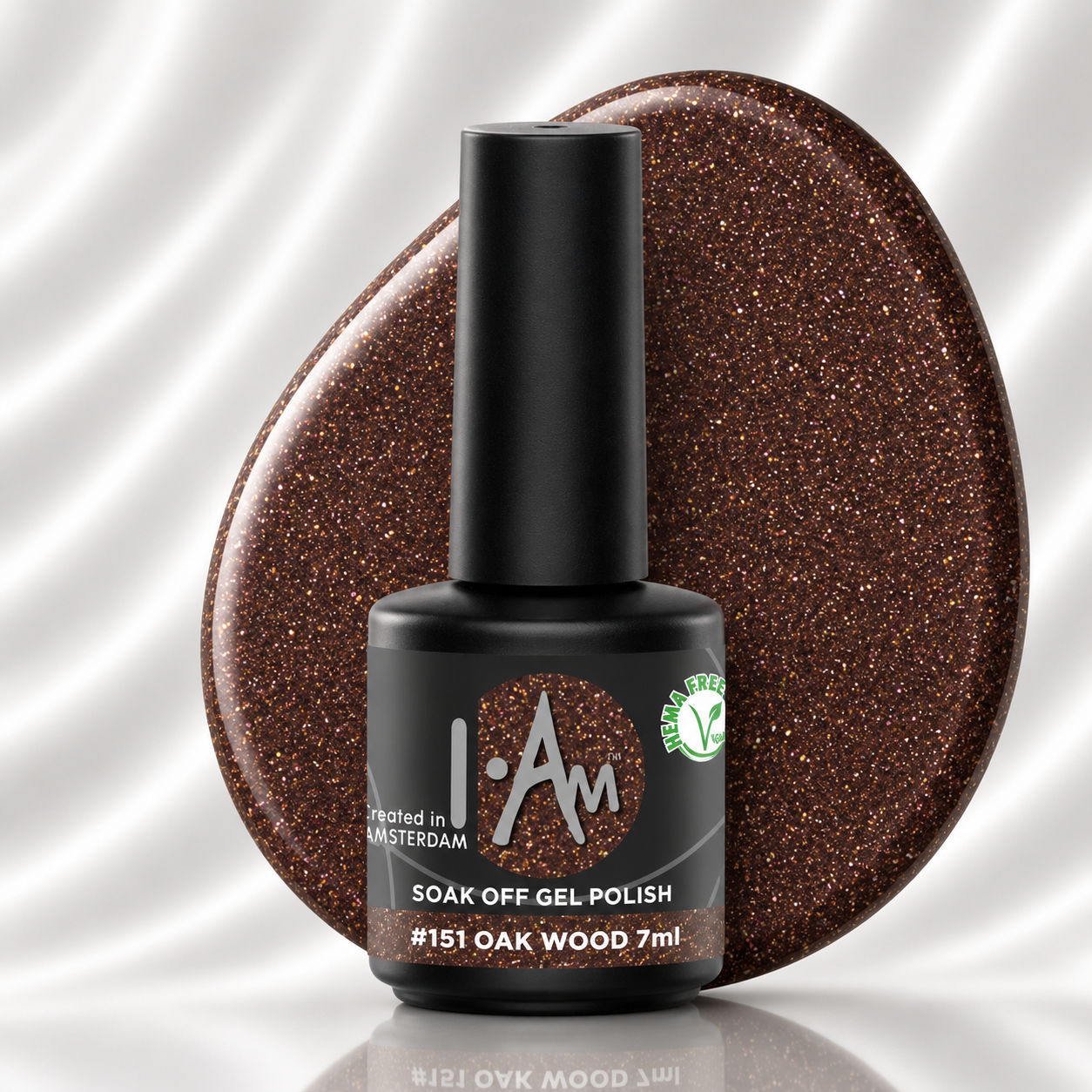 I.Am Soak Off Gel Polish #151 Oak Wood 7ml