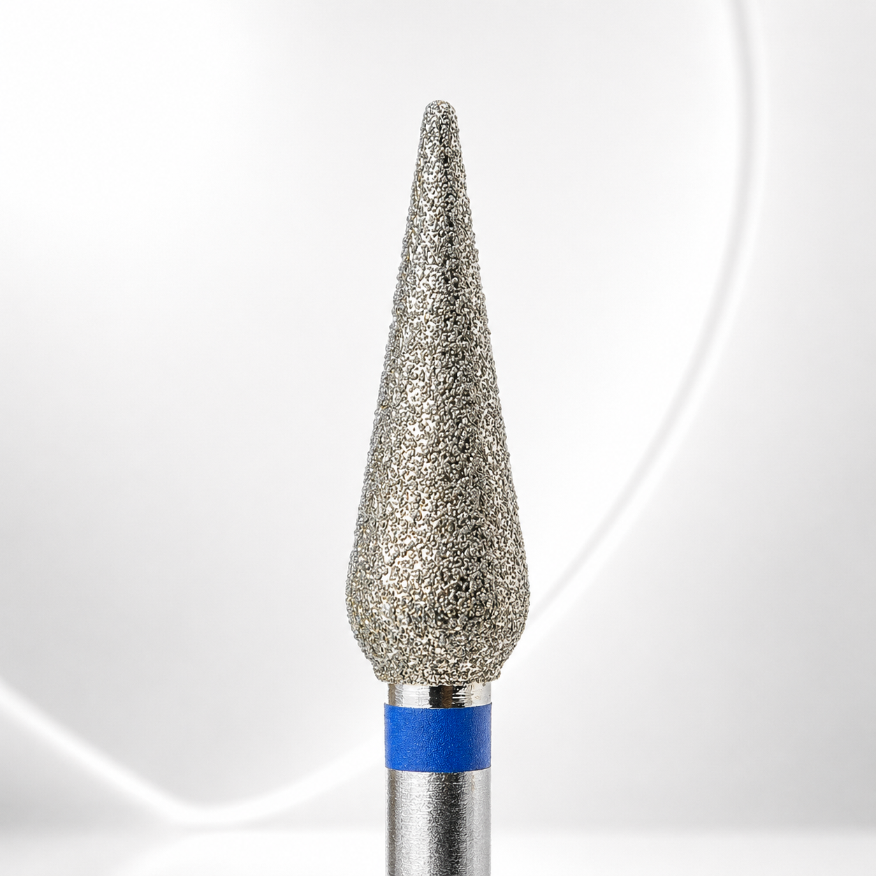 Kmiz diamond blue  pear shaped nail bit  4mm