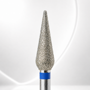 Kmiz diamond blue  pear shaped nail bit  4mm