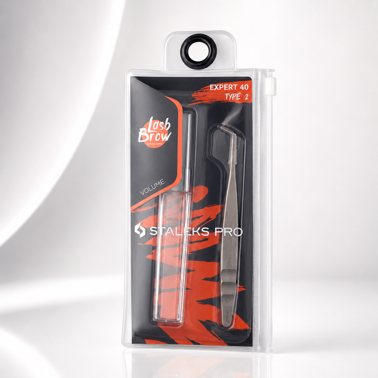 Professional Eyelash Tweezers EXPERT 40 TYPE 2