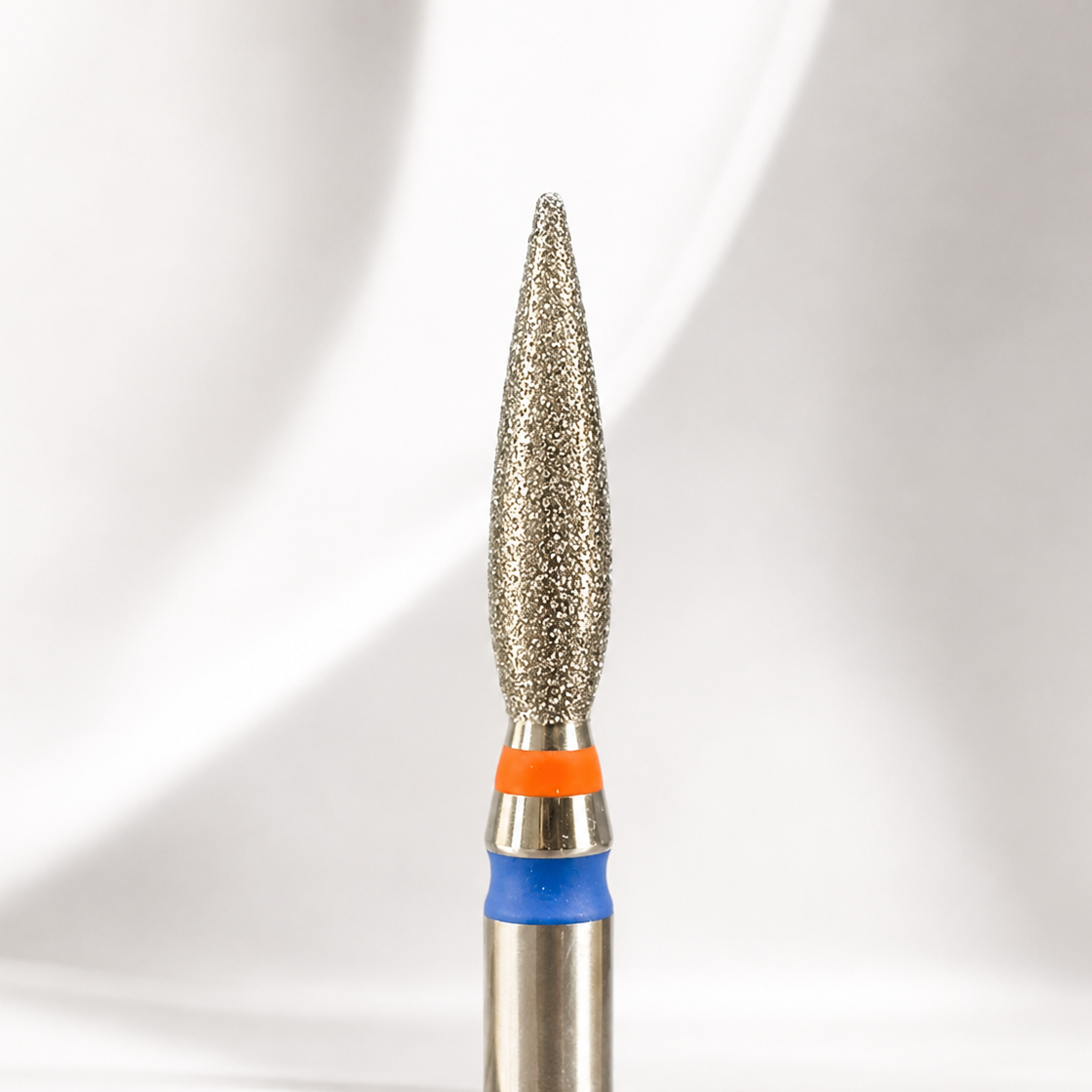 Kmiz diamond nail drill bit DUO flame red-blue 023.10