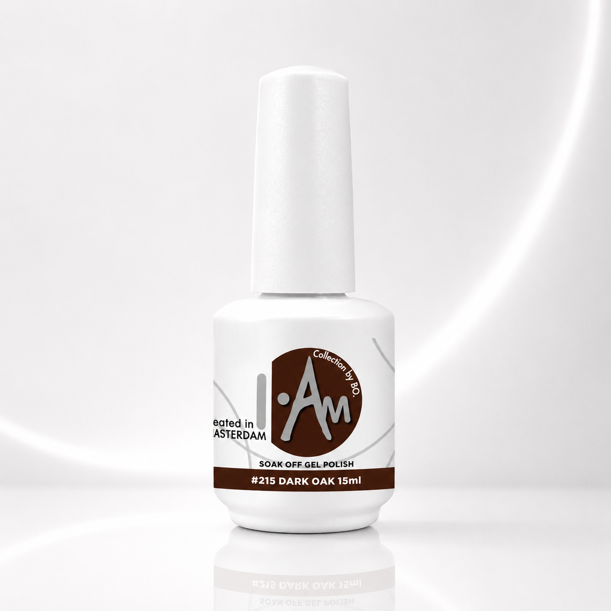 I.Am by BO. Soak Off Gel Polish #215 Dark Oak (15ml)