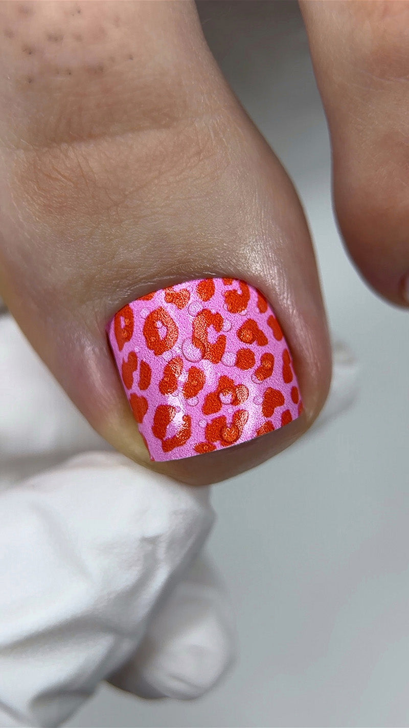 Pedicure Multicolored Mix. Nail wrap WR-709 - image 8